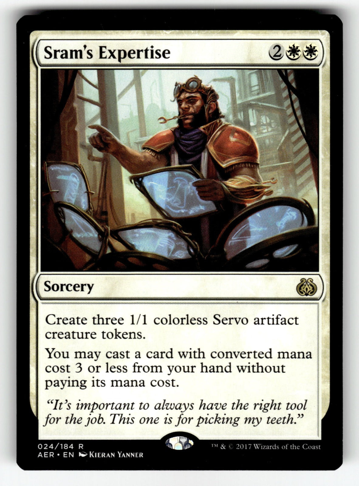 Sram's Expertise – 24 AER: Aether Revolt R NM