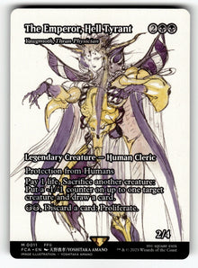 The Emperor, Hell Tyrant - Yawgmoth, Thran Physician (Showcase) – 11 FCA: FINAL FANTASY: Through the Ages M NM