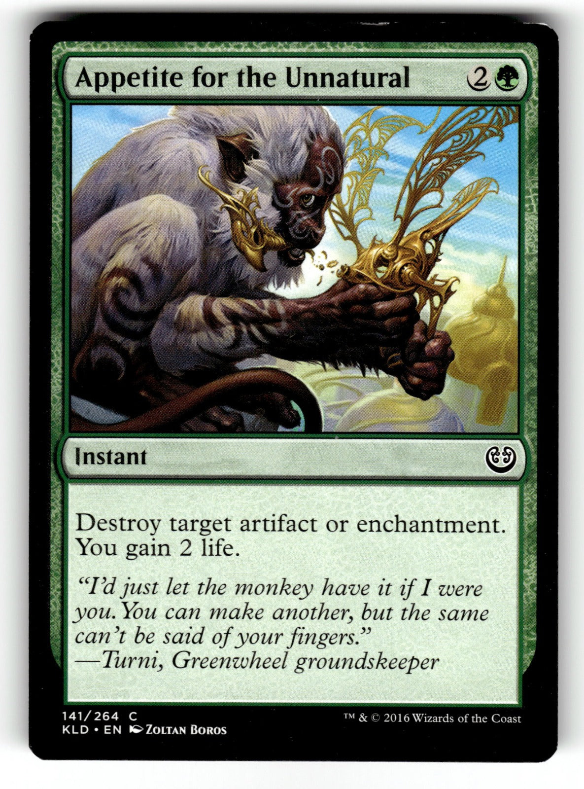 Appetite for the Unnatural – 141 KLD: Kaladesh C LP