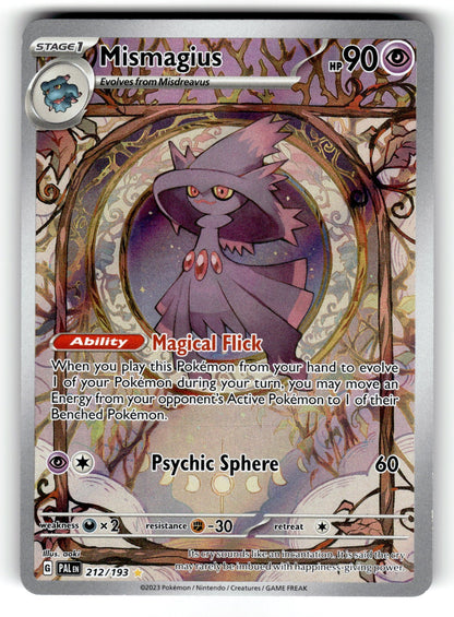 Mismagius – 212/193 PAL: SV02: Paldea Evolved Illustration Rare HoloLP