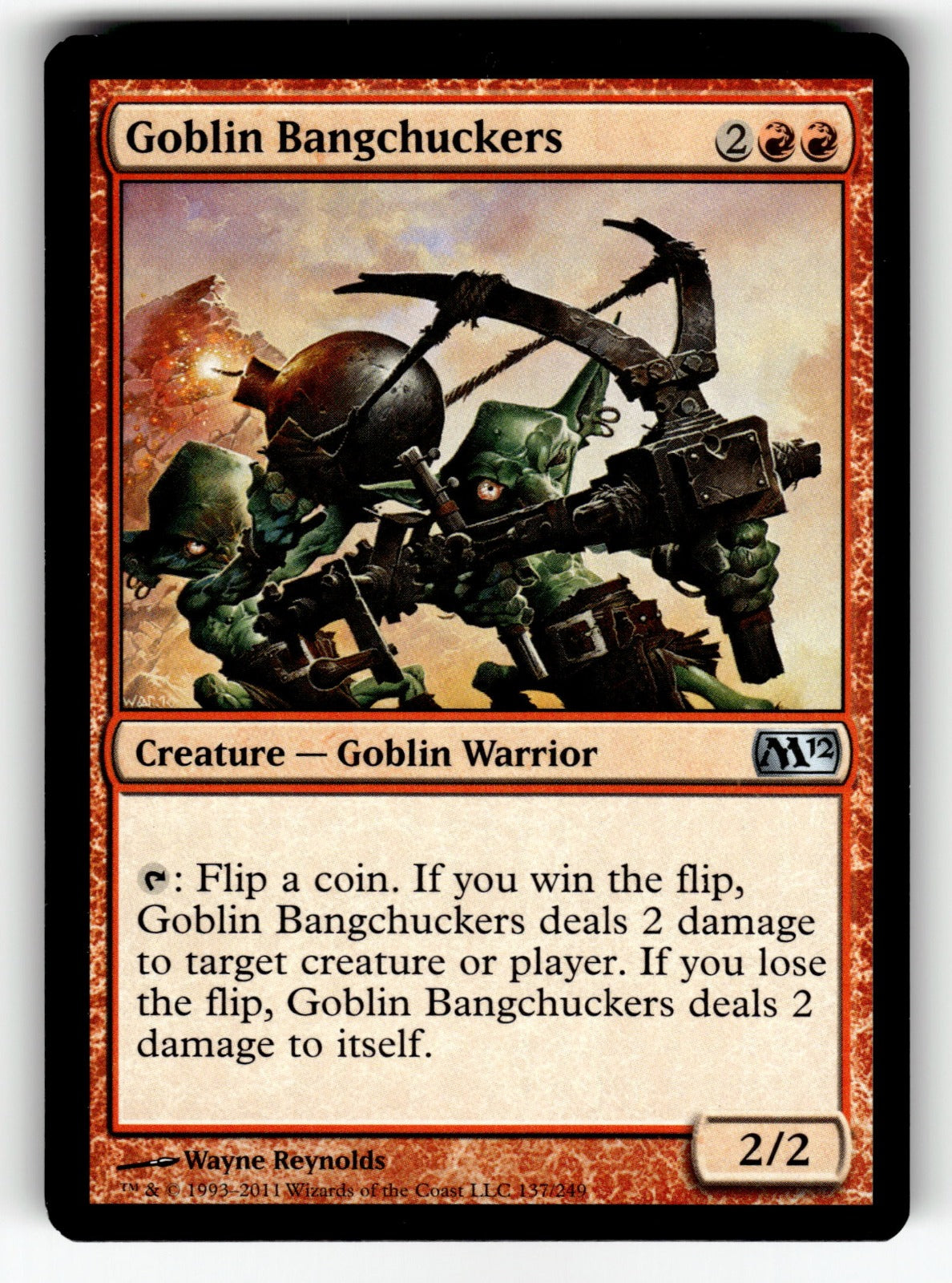 Goblin Bangchuckers – 137 M12: Magic 2012 (M12) U LP