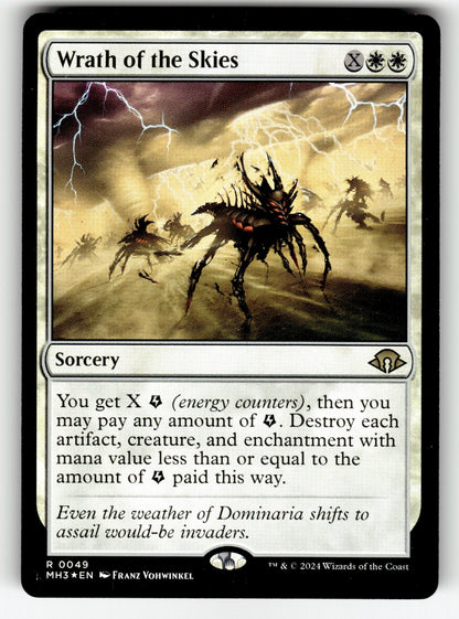 Wrath of the Skies – 49 MH3: Modern Horizons 3 R Foil LP