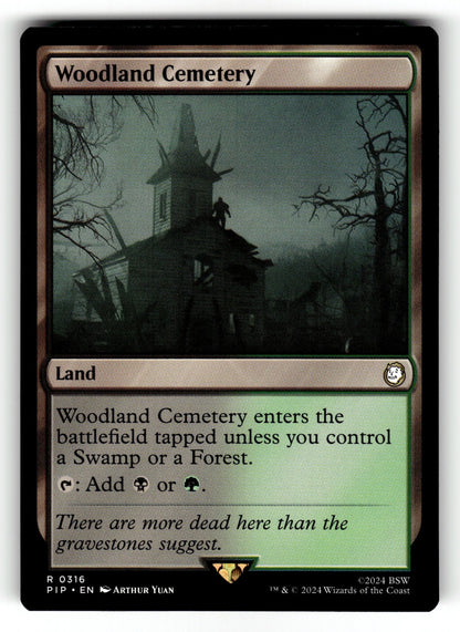 Woodland Cemetery – 316 PIP: Universes Beyond: Fallout R NM