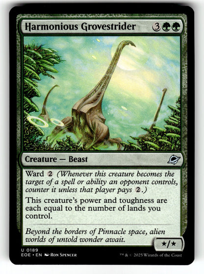 Harmonious Grovestrider – 189 EOE: Edge of Eternities U NM