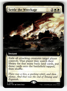 Settle the Wreckage (Extended Art) – 288 HOB: The Hobbit R NM