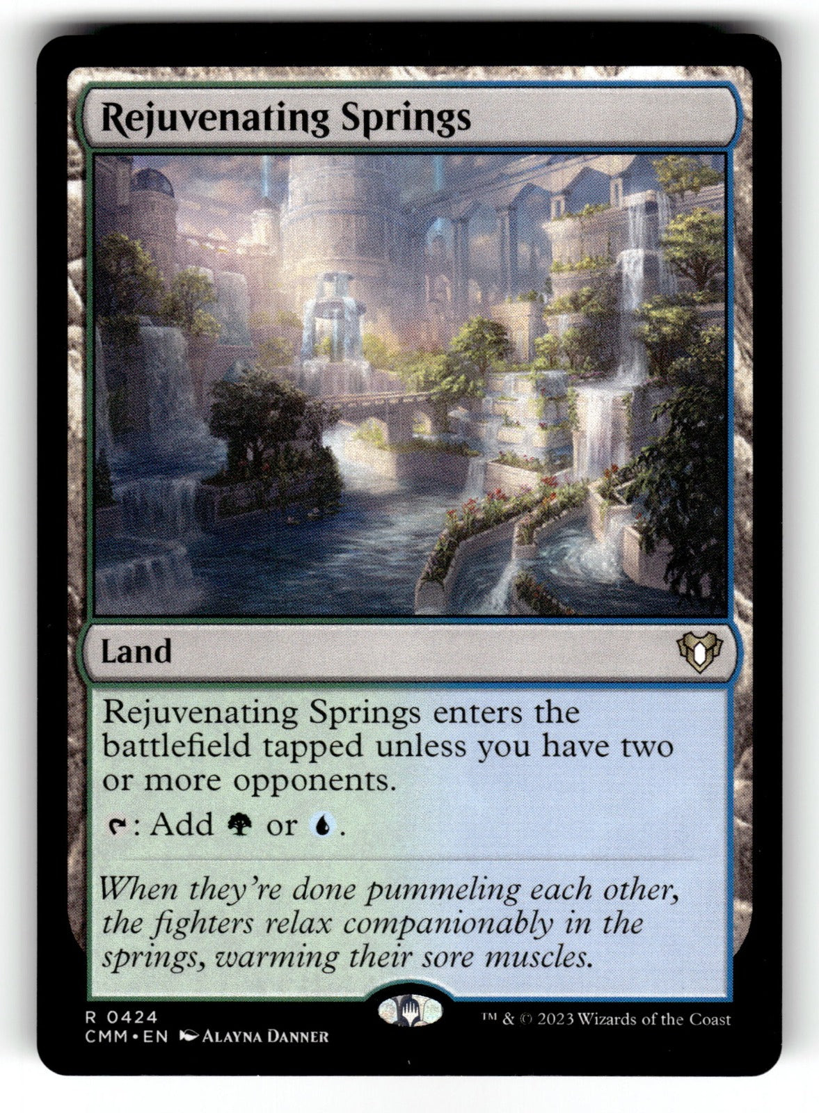 Rejuvenating Springs – 424 CMM: Commander Masters R NM