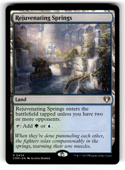 Rejuvenating Springs – 424 CMM: Commander Masters R NM