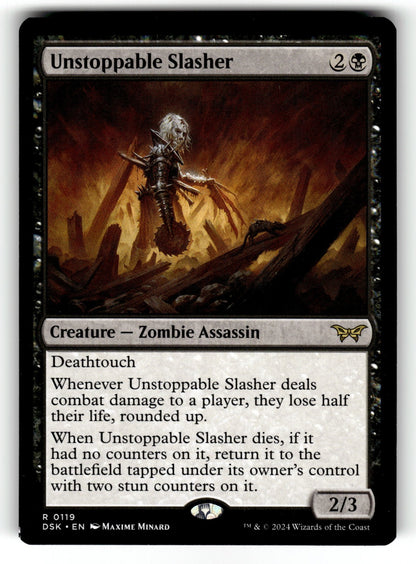 Unstoppable Slasher – 119 DSK: Duskmourn: House of Horror R LP