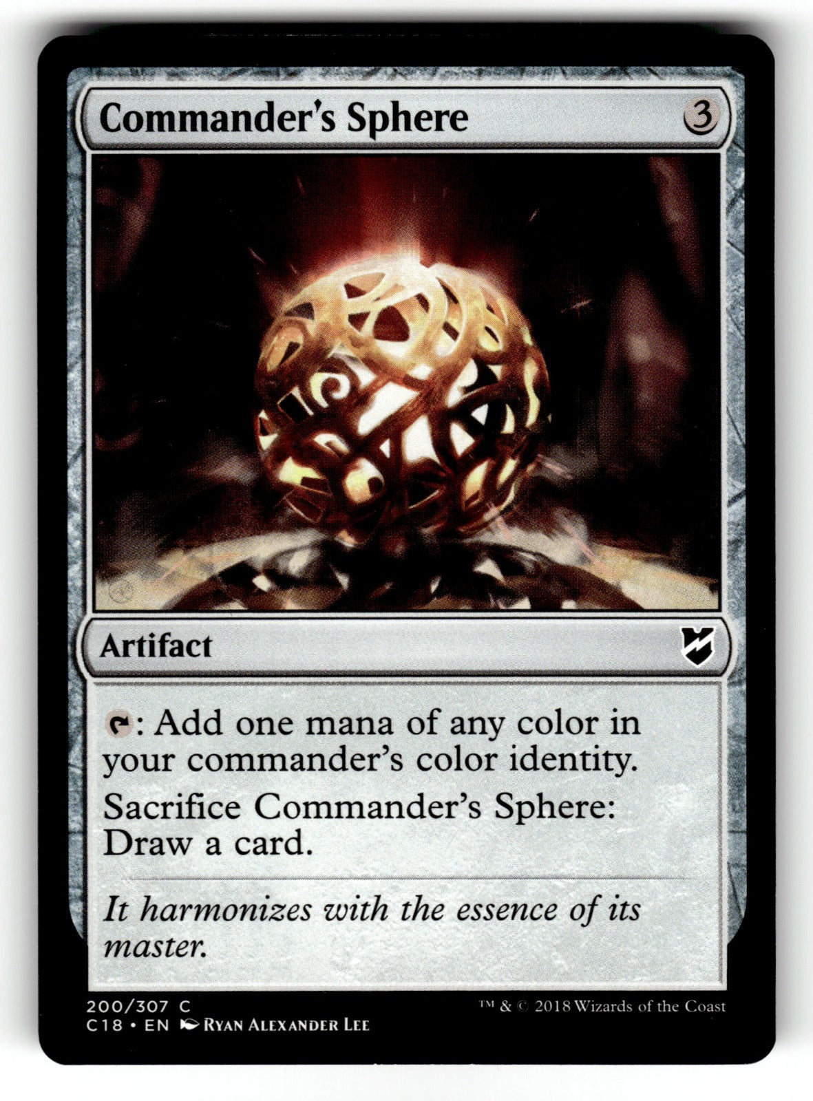 Commanders Sphere – 200 C18: Commander 2018 C NM
