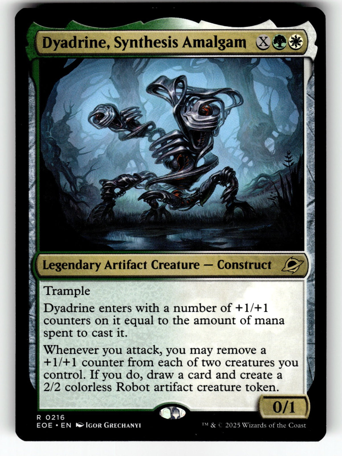 Dyadrine, Synthesis Amalgam – 216 EOE: Edge of Eternities R NM
