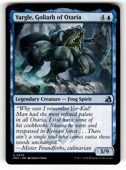 Yargle, Goliath of Otaria – 225 FRA: Reality Fracture U NM
