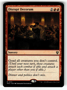 Disrupt Decorum – 151 MKC: Commander: Murders at Karlov Manor R NM
