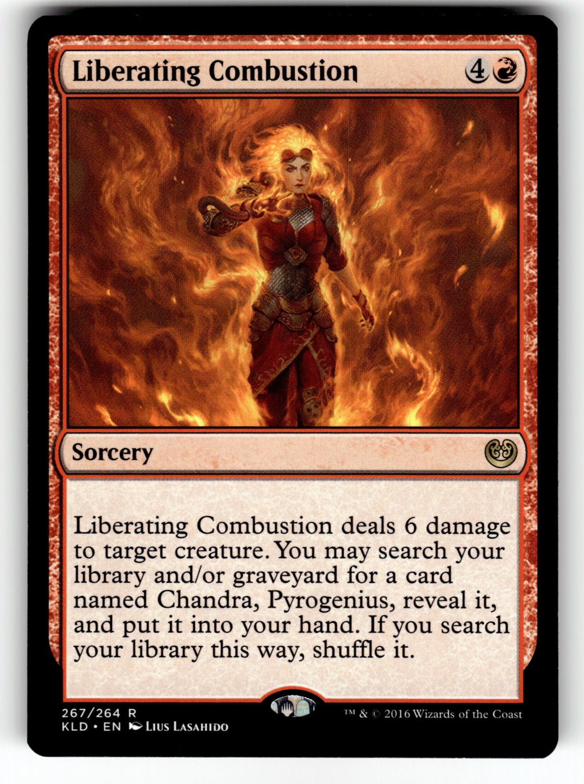 Liberating Combustion – 267 KLD: Kaladesh R NM