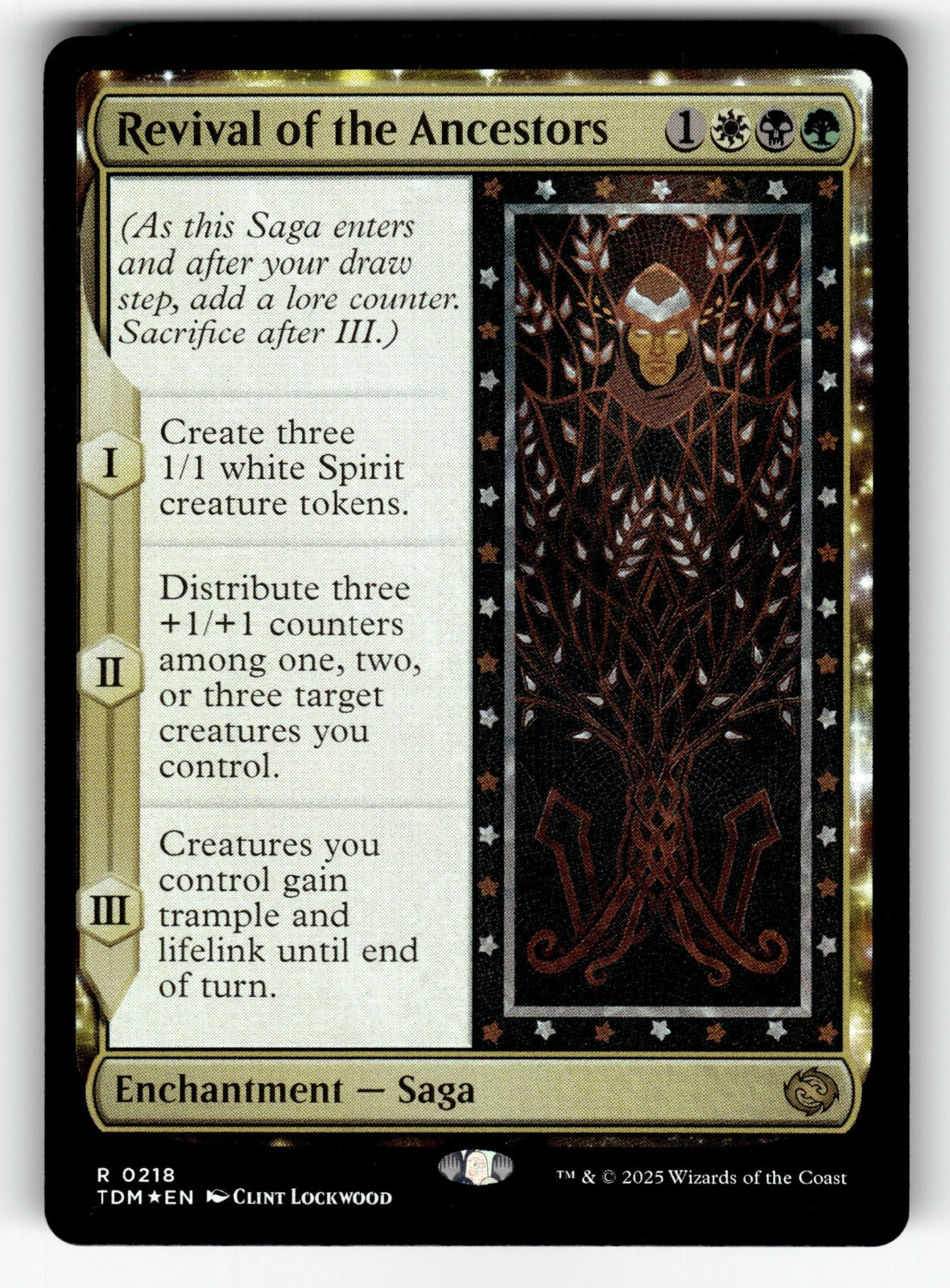 Revival of the Ancestors – 218 TDM: Tarkir: Dragonstorm R Foil NM