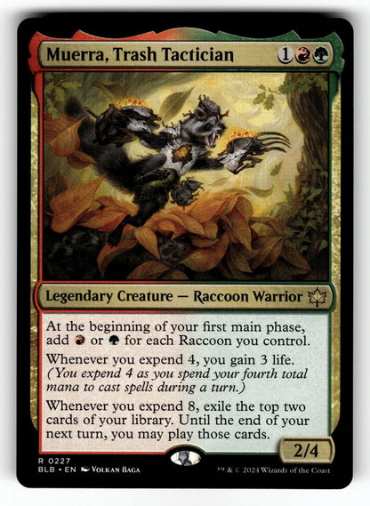 Muerra, Trash Tactician – 227 BLB: Bloomburrow R NM