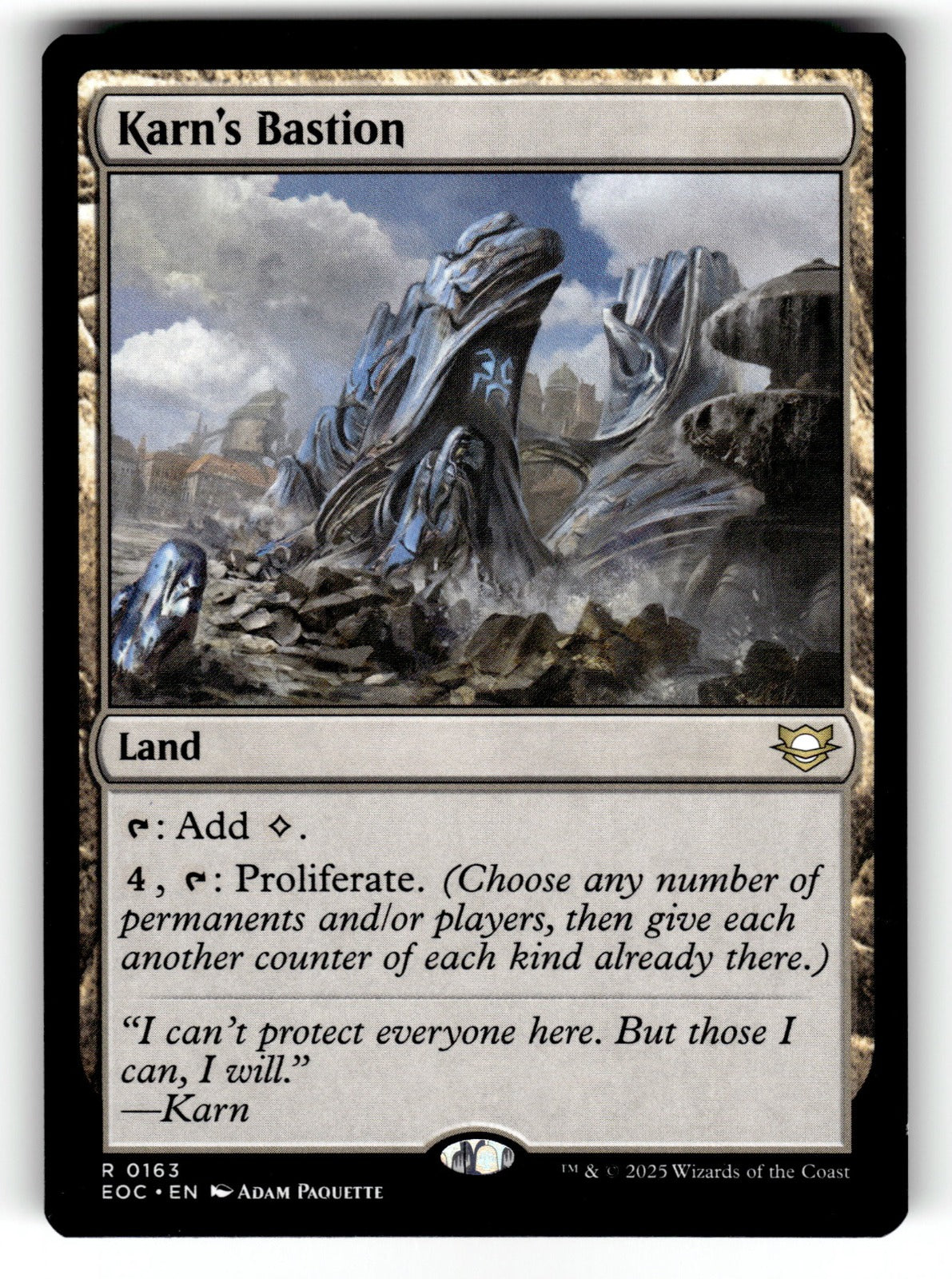 Karn's Bastion – 163 EOC: Commander: Edge of Eternities R NM