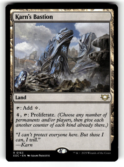 Karn's Bastion – 163 EOC: Commander: Edge of Eternities R NM