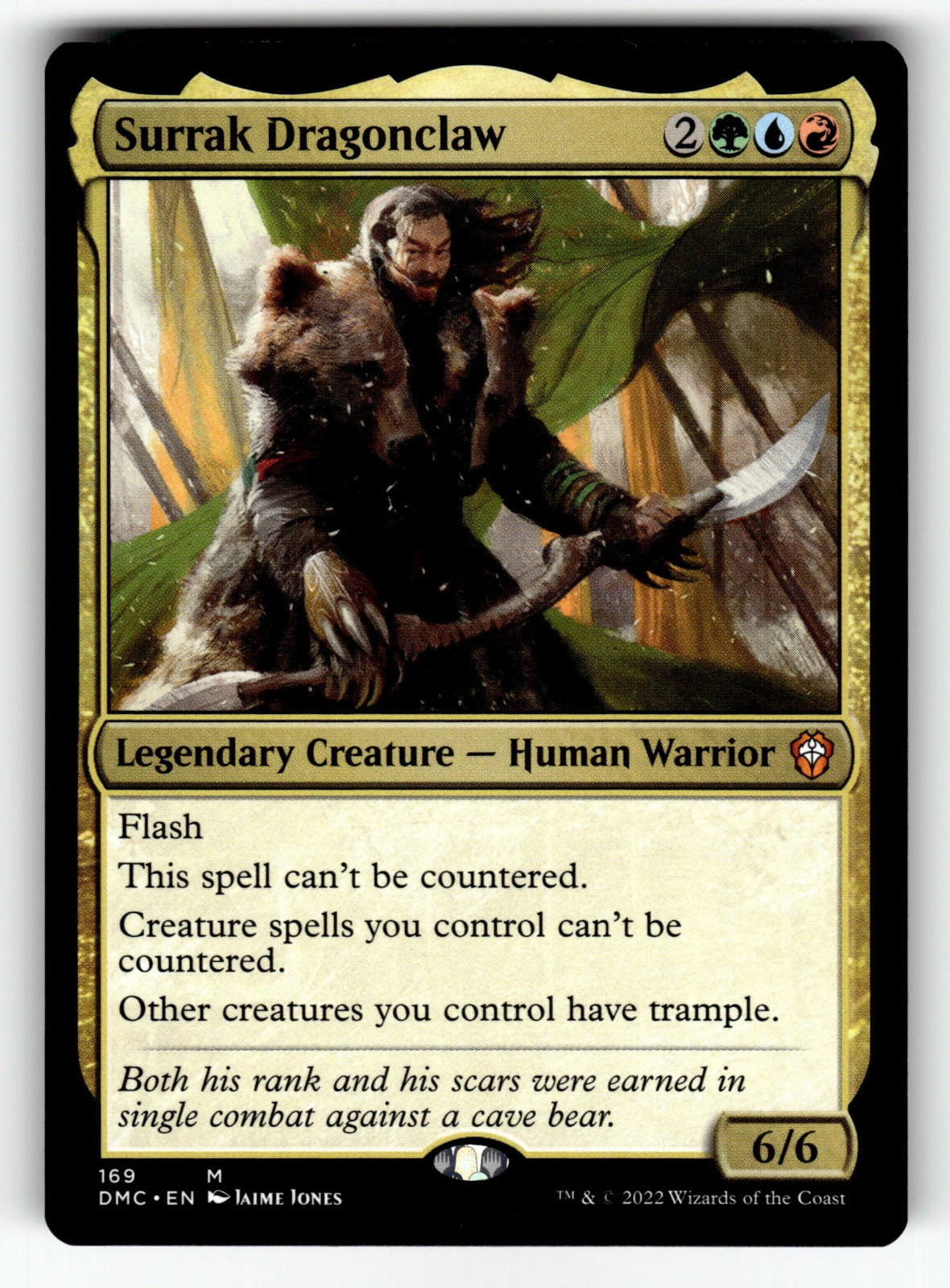 Surrak Dragonclaw – 169 DMC: Commander: Dominaria United M NM