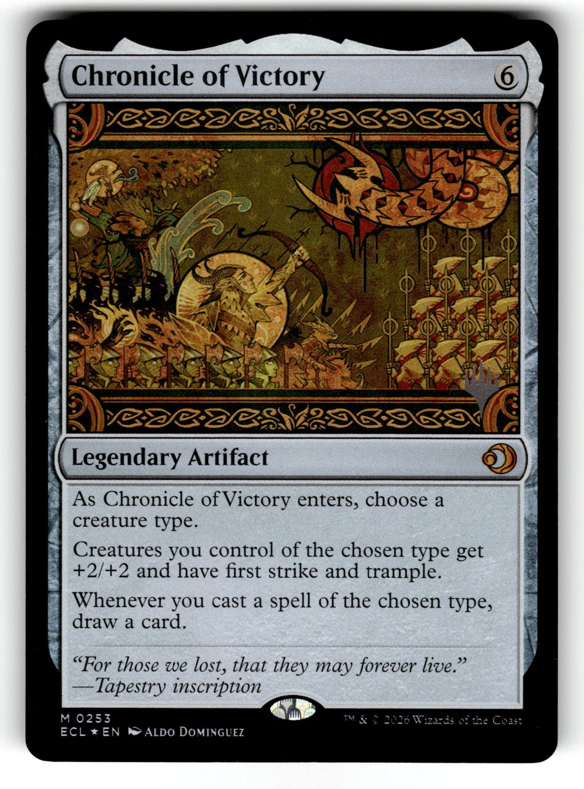 Chronicle of Victory – 253 PPECL: Promo Pack: Lorwyn Eclipsed M FoilNM