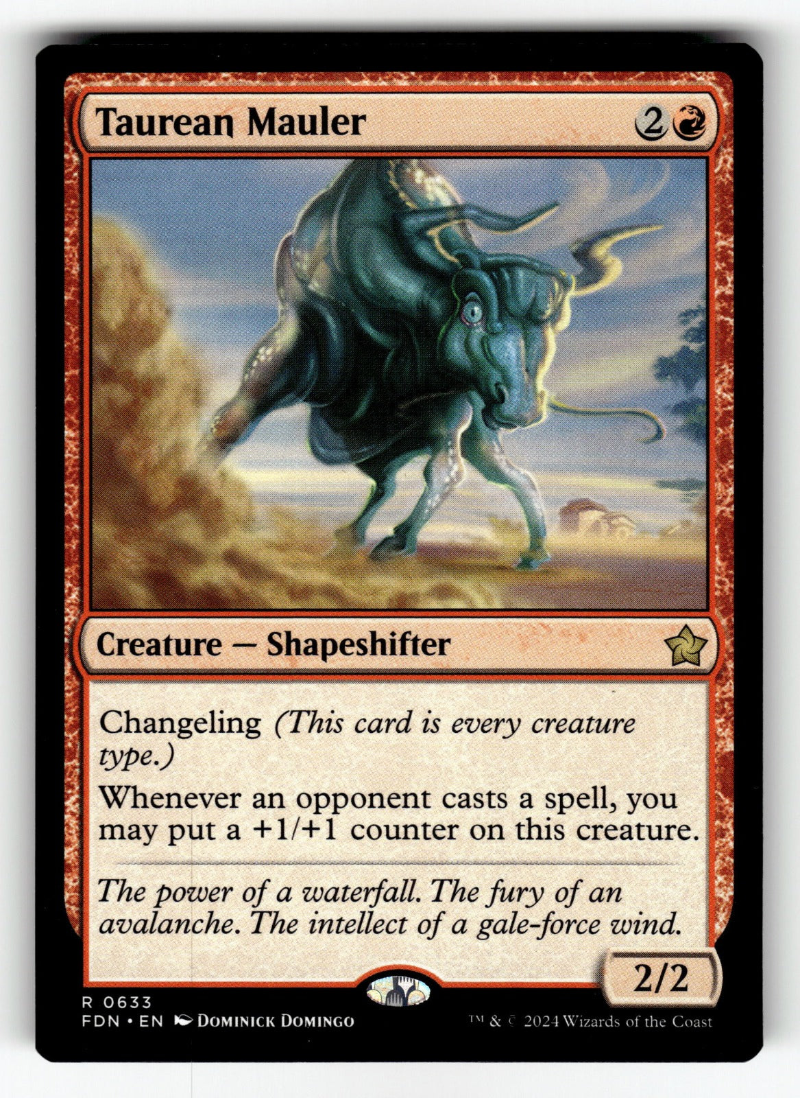 Taurean Mauler – 633 FDN: Foundations R NM