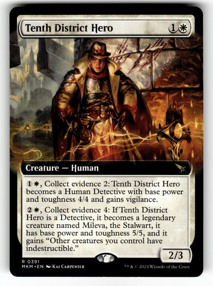 Tenth District Hero (Extended Art) – 391 MKM: Murders at Karlov Manor R NM