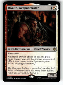 Dwalin, Weaponmaster – 154 HOB: The Hobbit R NM