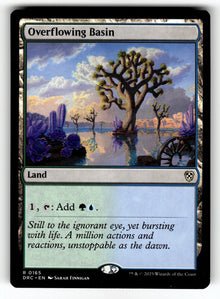 Overflowing Basin – 165 DRC: Commander: Aetherdrift R NM