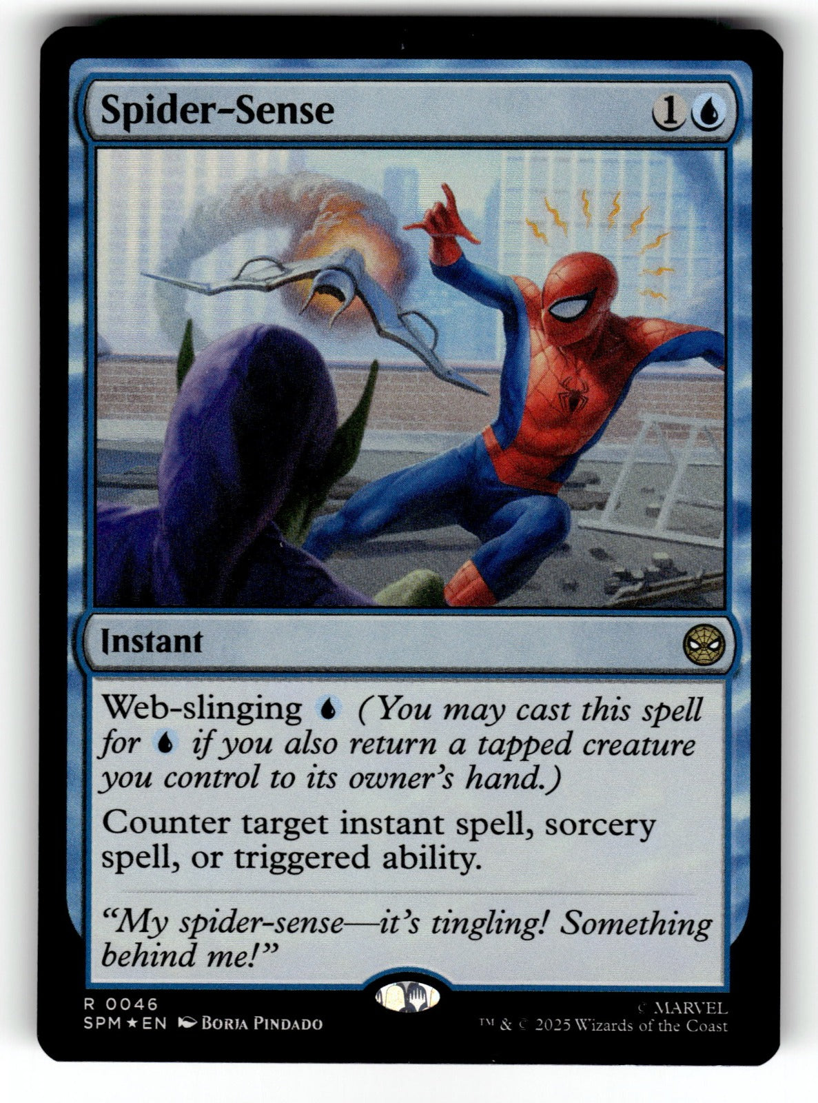 Spider-Sense – 46 SPM: Marvel's Spider-Man R Foil NM