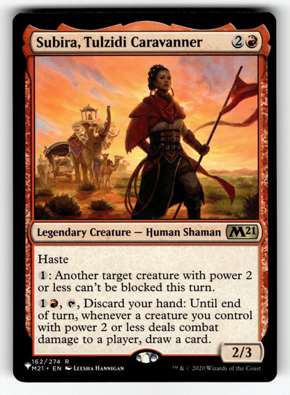 Subira, Tulzidi Caravanner – 162/274 LIST: The List Reprints R NM