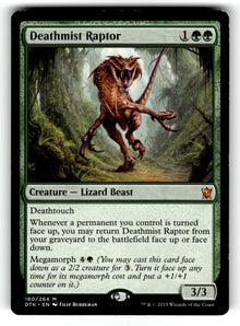 Deathmist Raptor – 180 DTK: Dragons of Tarkir M LP