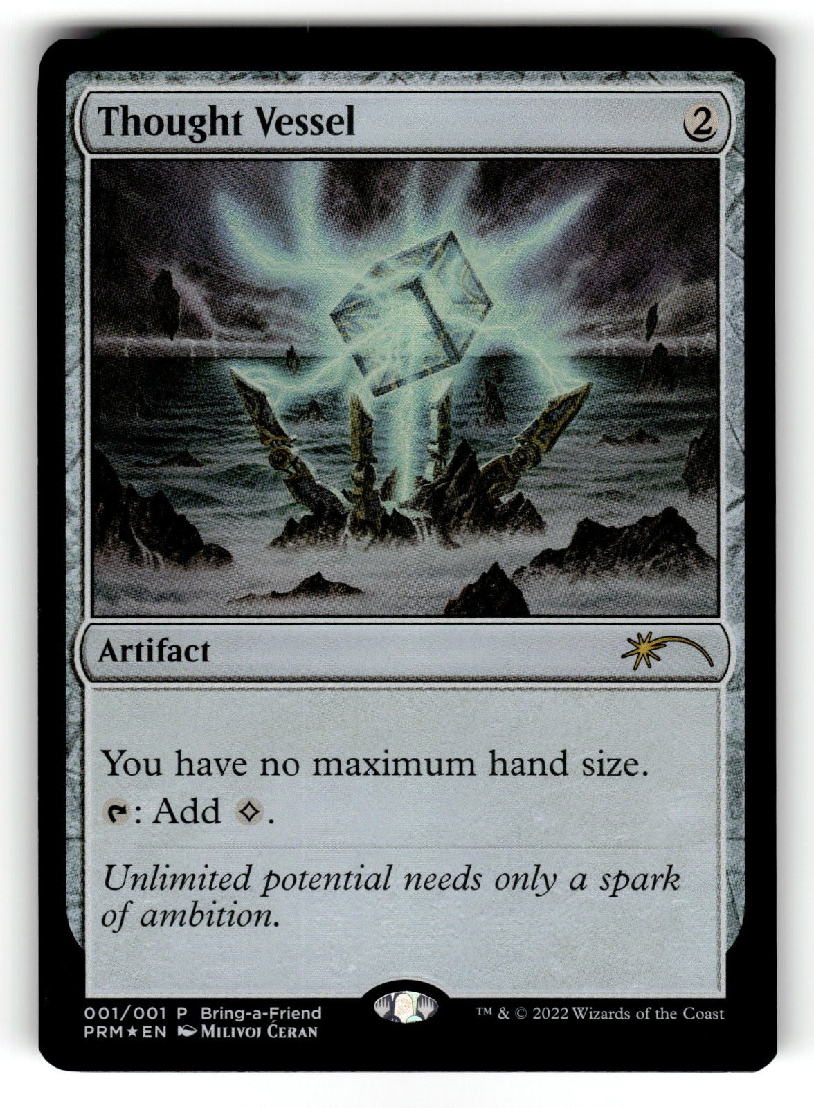 Thought Vessel (Bring-a-Friend Promo) – 1 UMP: Unique and Miscellaneous Promos P Foil LP