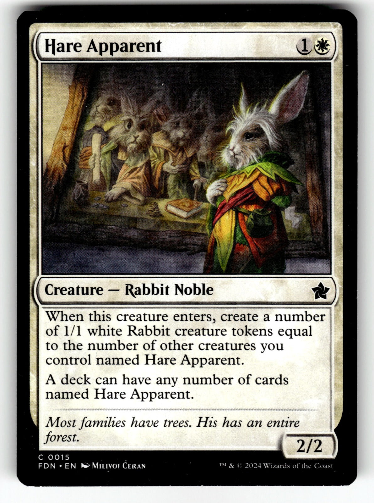 Hare Apparent – 15 FDN: Foundations C LP