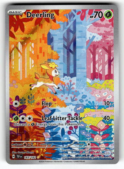Deerling – 165/162 TEF: SV05: Temporal Forces Illustration Rare Holo NM