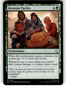 Invasion Tactics – 183 TLA: Avatar: The Last Airbender U NM