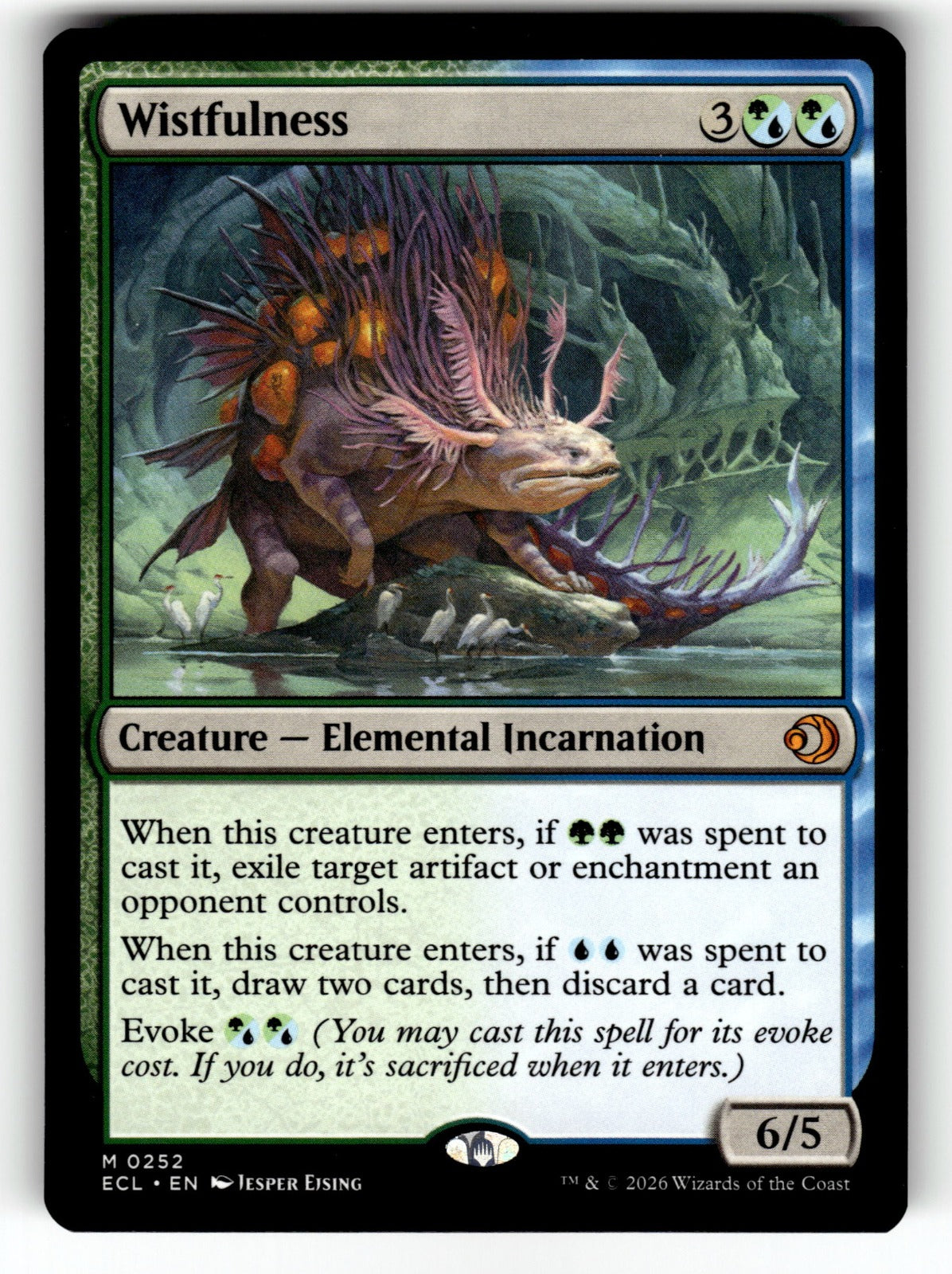 Wistfulness – 252 ECL: Lorwyn Eclipsed M NM