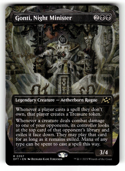Gonti, Night Minister (Borderless) – 357 DFT: Aetherdrift R NM