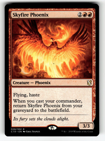 Skyfire Phoenix – 28 C19: Commander 2019 R NM