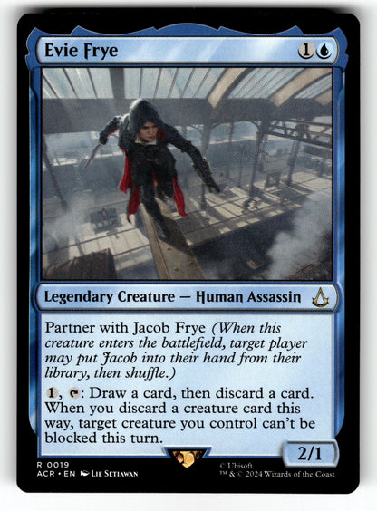 Evie Frye – 19 ACR: Universes Beyond: Assassin's Creed R NM