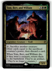 Tom, Bert, and William – 169 HOB: The Hobbit R Foil NM