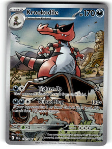 Krookodile – 137/086 BLK: SV: Black Bolt Illustration Rare Holo NM