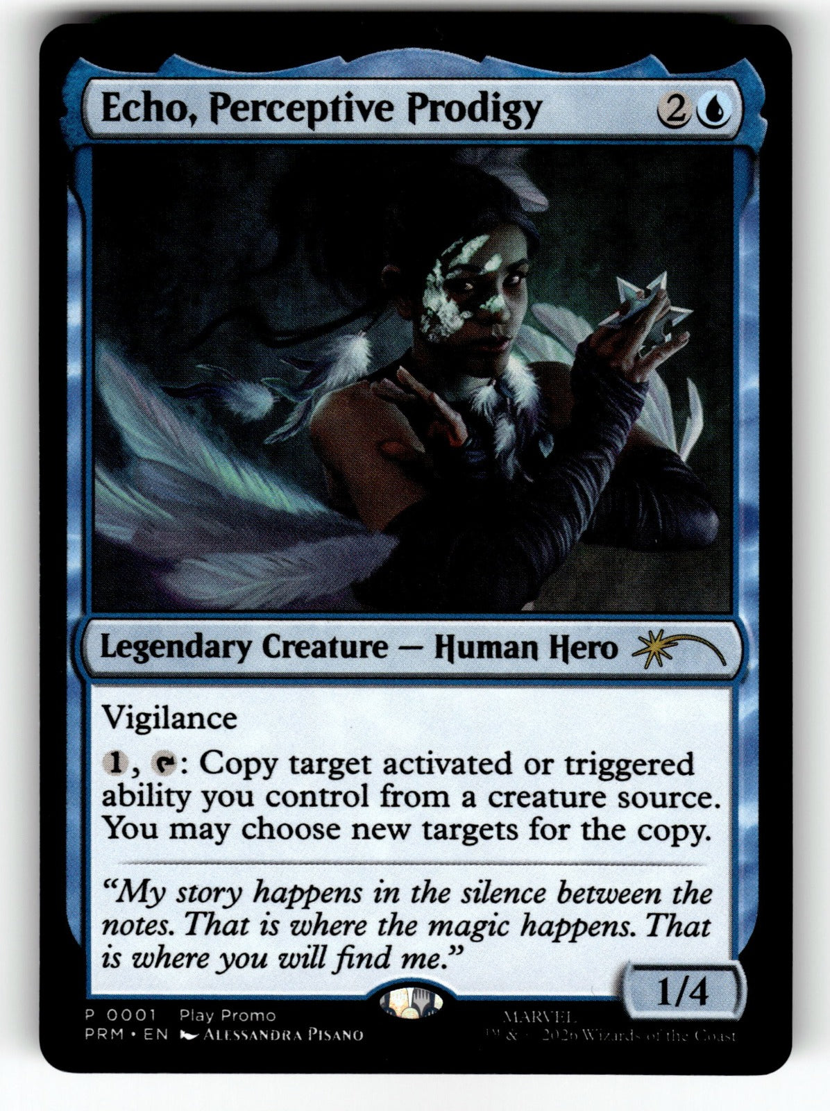 Echo, Perceptive Prodigy – 1 SSP: Standard Showdown Promos P NM