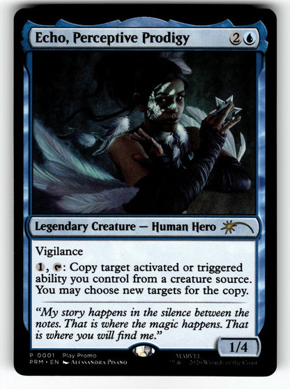 Echo, Perceptive Prodigy – 1 SSP: Standard Showdown Promos P NM