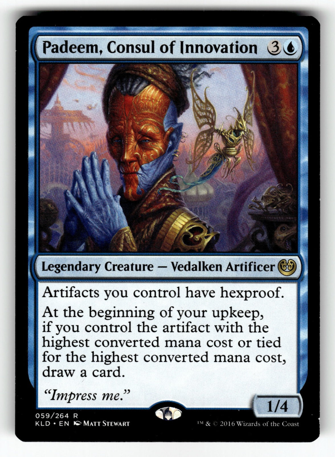 Padeem, Consul of Innovation – 59 KLD: Kaladesh R LP