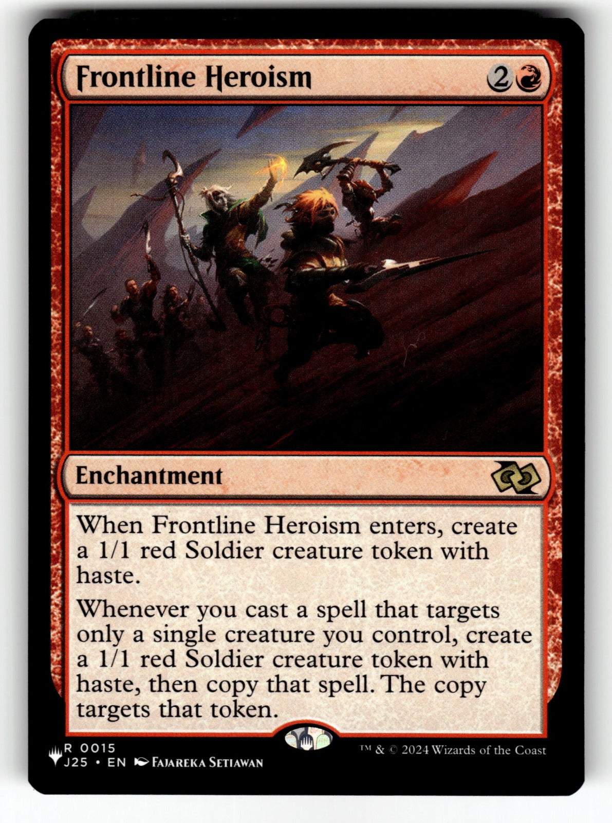 Frontline Heroism – 15 LIST: The List Reprints R LP