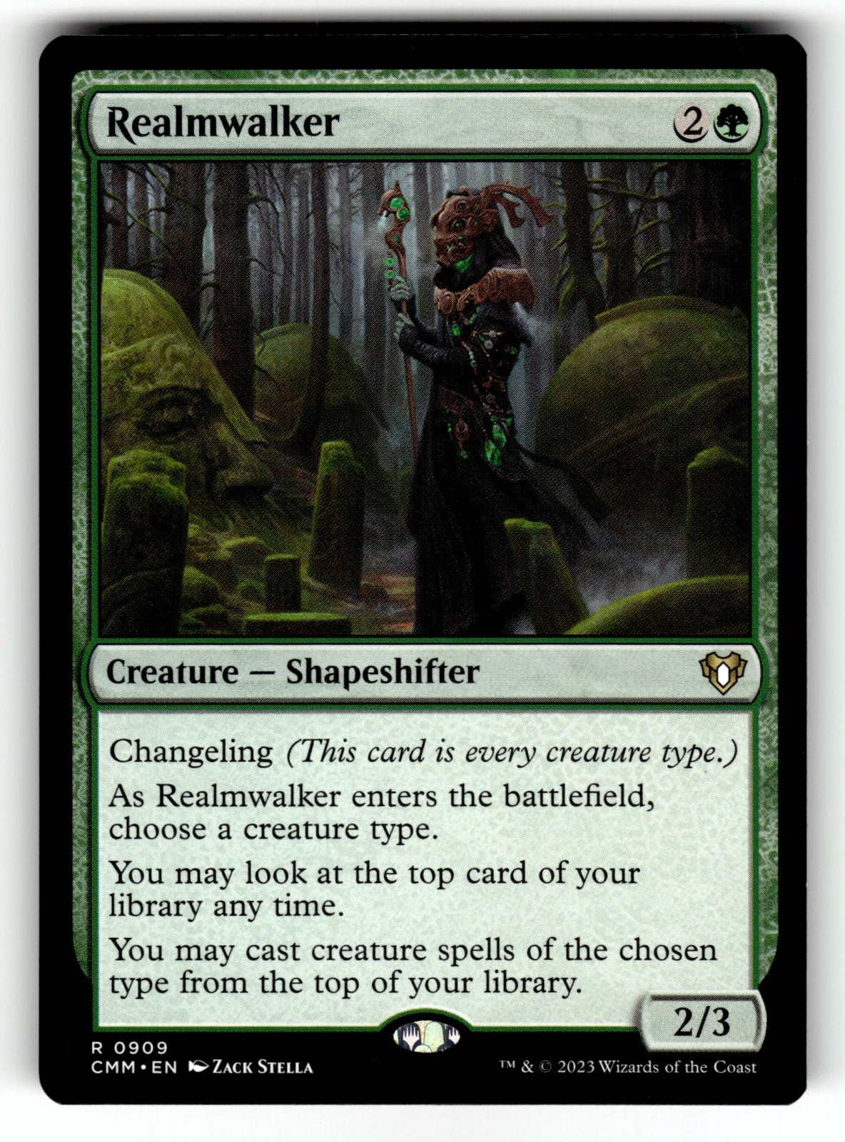 Realmwalker – 909 CMM: Commander Masters R NM