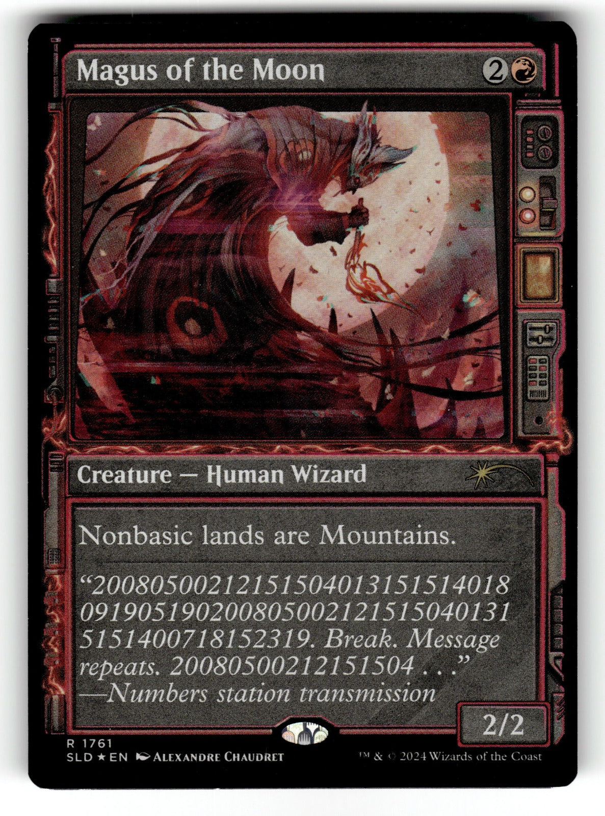 Magus of the Moon (Rainbow Foil) – 1761 SLD: Secret Lair Drop Series R Foil LP