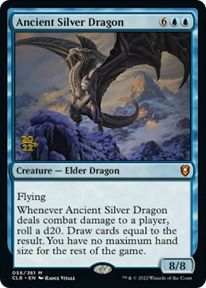 Ancient Silver Dragon – 56 PRE: Prerelease Cards M Foil NM
