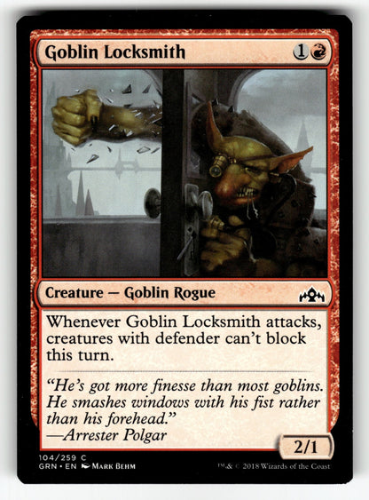 Goblin Locksmith – 104 GRN: Guilds of Ravnica C LP