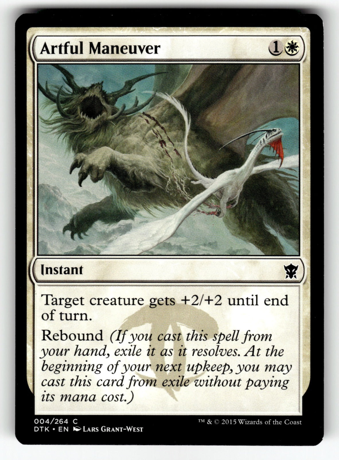 Artful Maneuver – 4 DTK: Dragons of Tarkir C LP