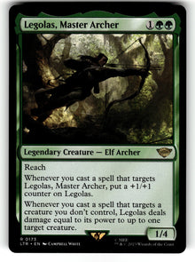 Legolas, Master Archer – 173 LTR: Universes Beyond: The Lord of the Rings: Tales of Middle-earth R NM